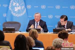 傅聰：中方將推動安理會重視多邊主義和全球治理