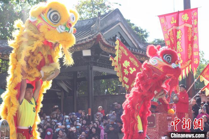 （新春見聞）“無醒獅，不春節(jié)” 粵味年俗迎八方客