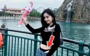 美女穿丁字褲圖片(古力娜扎丁字褲照片外露真的是太好看了，本人回應(yīng)穿什么都可以)