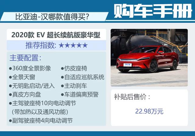 車長近5米！破百不到4秒！這臺剛上市的比亞迪漢實(shí)在厲害