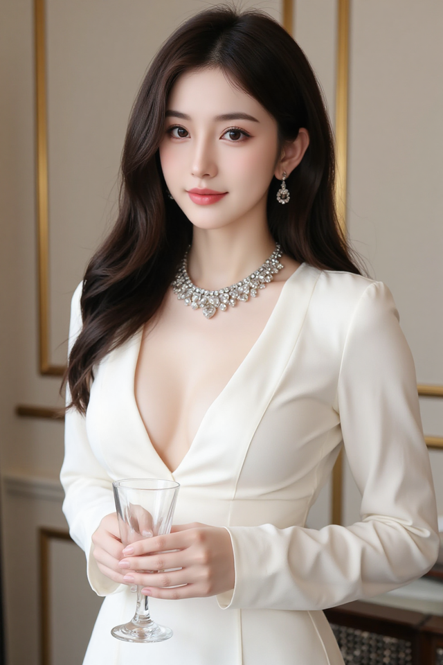 AI壁紙——韓國美女名媛