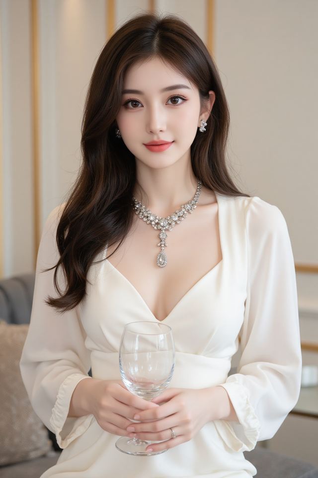 AI壁紙——韓國美女名媛