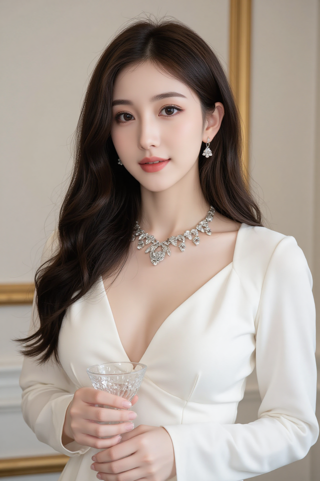 AI壁紙——韓國美女名媛