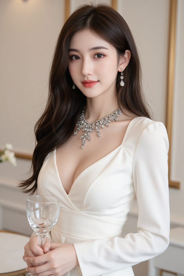 AI壁紙——韓國美女名媛