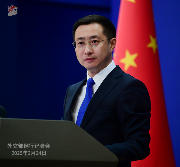 外交部：中方一直致力于為俄烏止戰(zhàn)凝聚共識(shí) 為和談鋪路搭橋